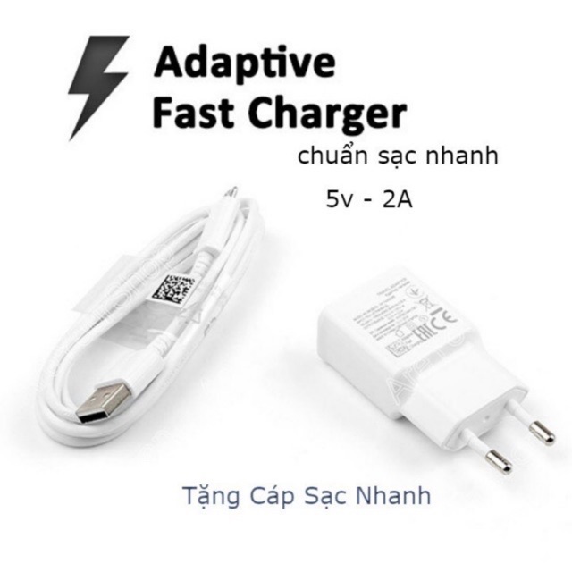 [FREE SHIP] Combo bộ Sạc nhanh Samsung Fast Charge 2.0 zin chính hãng chuẩn quy trình sản xuất Samsung