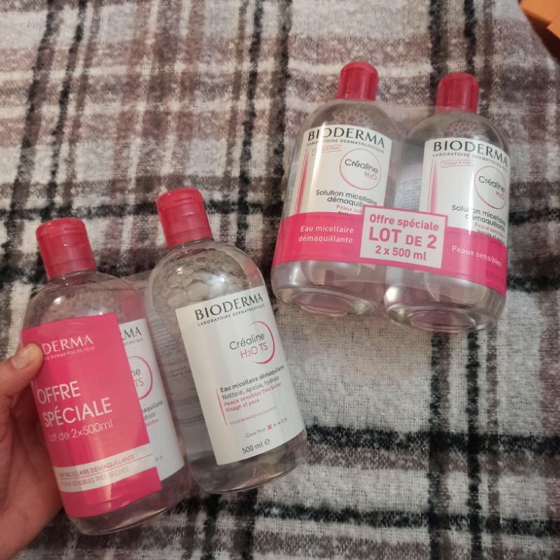 Tẩy trang Bio.der.ma Crealine mọi loại da 500ml