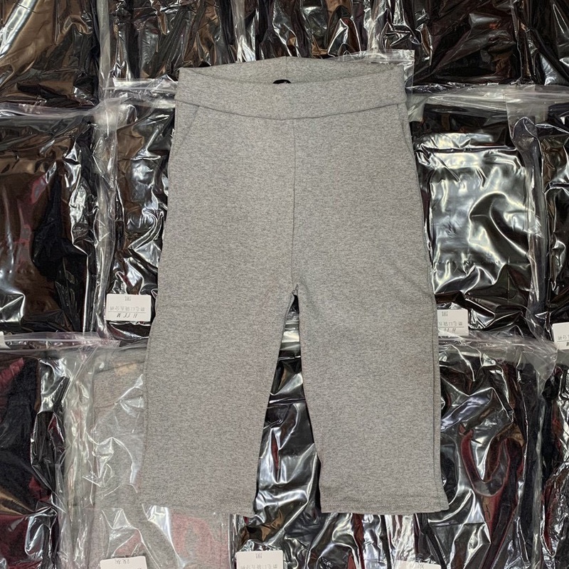 Quần legging nữ lửng ngố có túi HffM cao cấp thun cotton dày dặn cạp cao nâng mông ANDOSA HM04