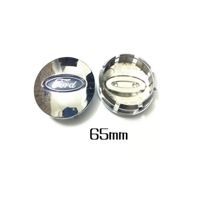 Sản Phẩm Logo chụp mâm bánh xe ô tô Ford đường kính 65mm FORD-65, Nhựa ABS ( nhiều màu ) - 01 chiếc