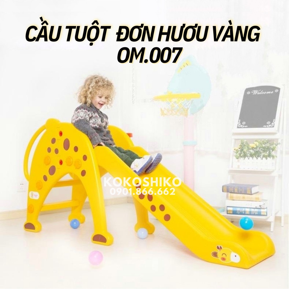 Cầu tuột đơn Hươu Cao Cổ OM.007