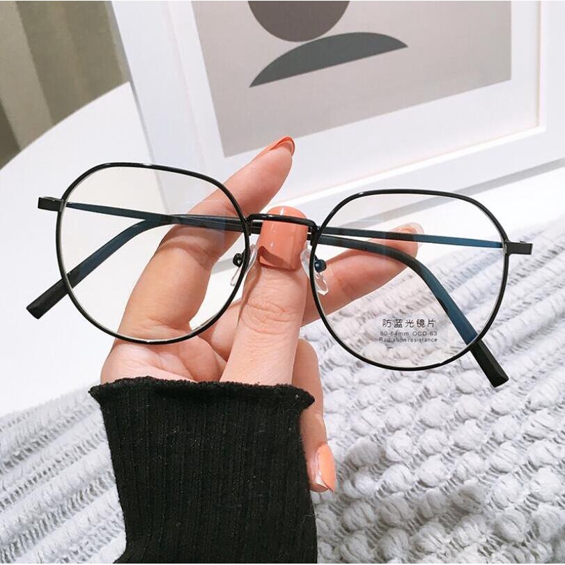 Kilii Kính Mát Gọng Lớn Siêu Nhẹ Chống Tia Bức Xạ Phong Cách Retro Cho Nữ