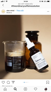 Serum dưỡng mắt The Ordinary Caffein Solution 5% + EGCG