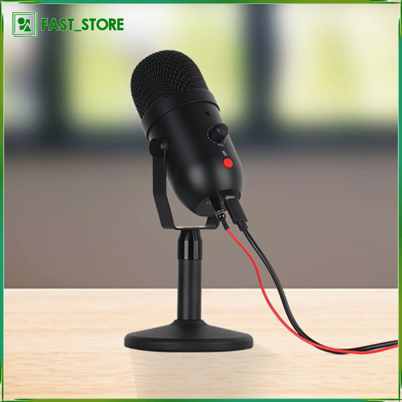 USB Microphone for Computers, Condenser PC Microphone for & Windows, Professional Plug & Play Studio Microphone for Games, Podcasts, Streaming | BigBuy360 - bigbuy360.vn
