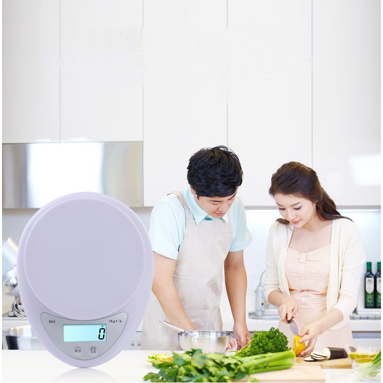[CÂN CHUẨN] CÂN ĐIỆN TỬ MINI NHÀ BẾP 5KG KỸ THUẬT SỐ CÓ MÀN HÌNH LCD HIỂN THỊ THÔNG MINH CHẤT LƯỢNG TỐT