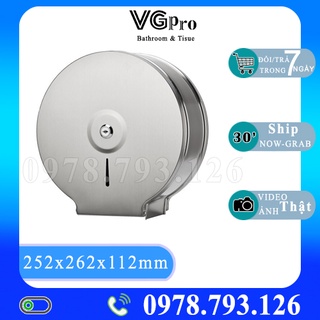 Hộp đựng giấy vệ sinh công nghiệp A723 inox