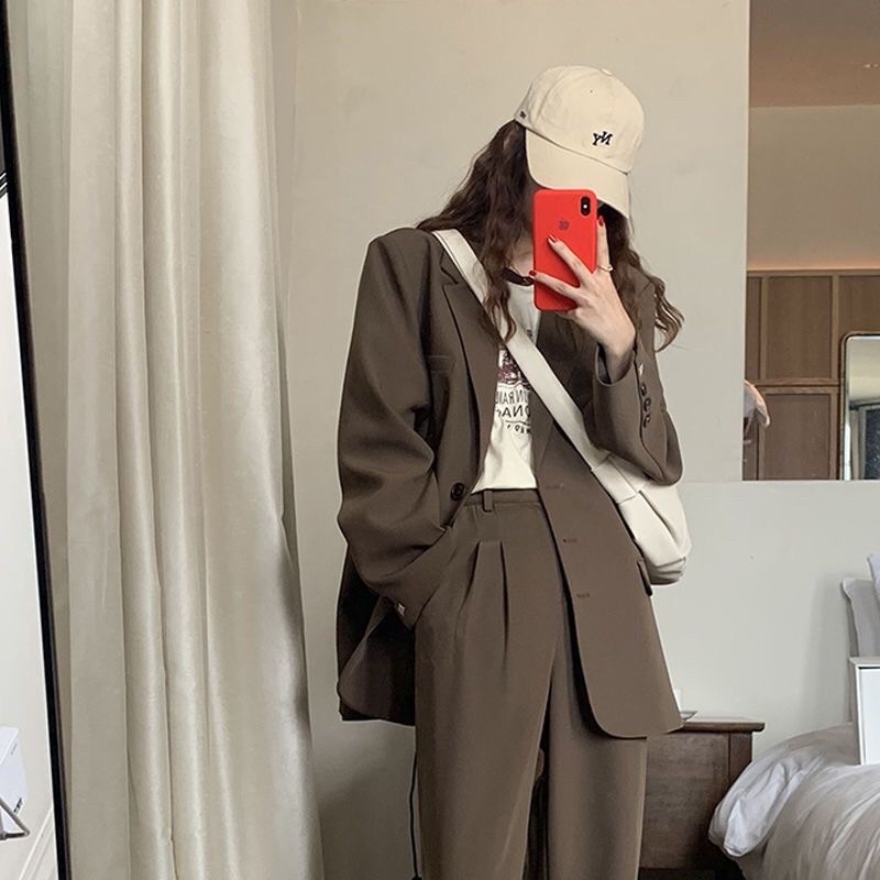 🌷 Áo khoác blazer hàn quốc dài tay thu đông
