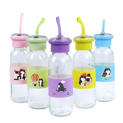 Bình nước hoàng thượng mèo da pu BNPI22 chai nước 420ml