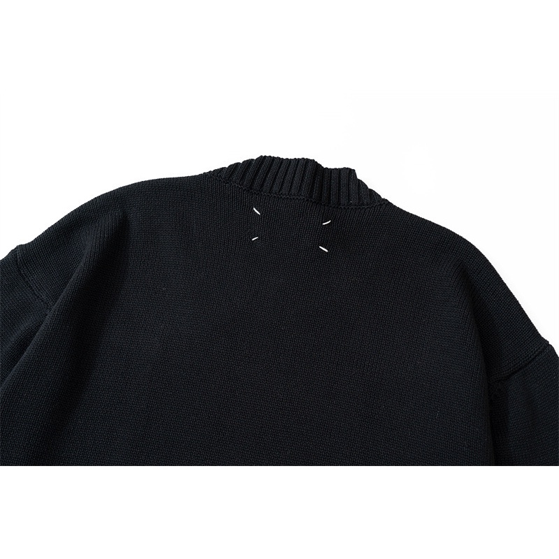 Áo len Maison Margiela knitted 4 stitch panel jumper ss21