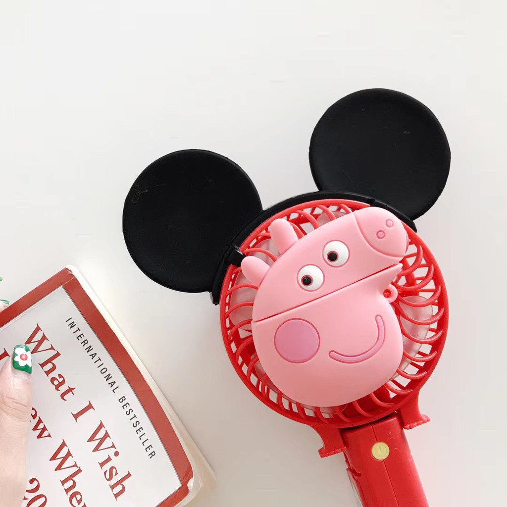 Super cute peppa pig apple Airpods Shockproof Cover Earphone Cases Protector Case