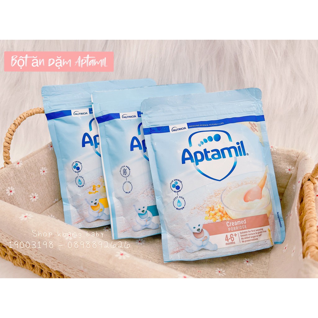 [BỘT ĂN DẶM] Aptamil Anh dành cho bé từ 4/6m –125g