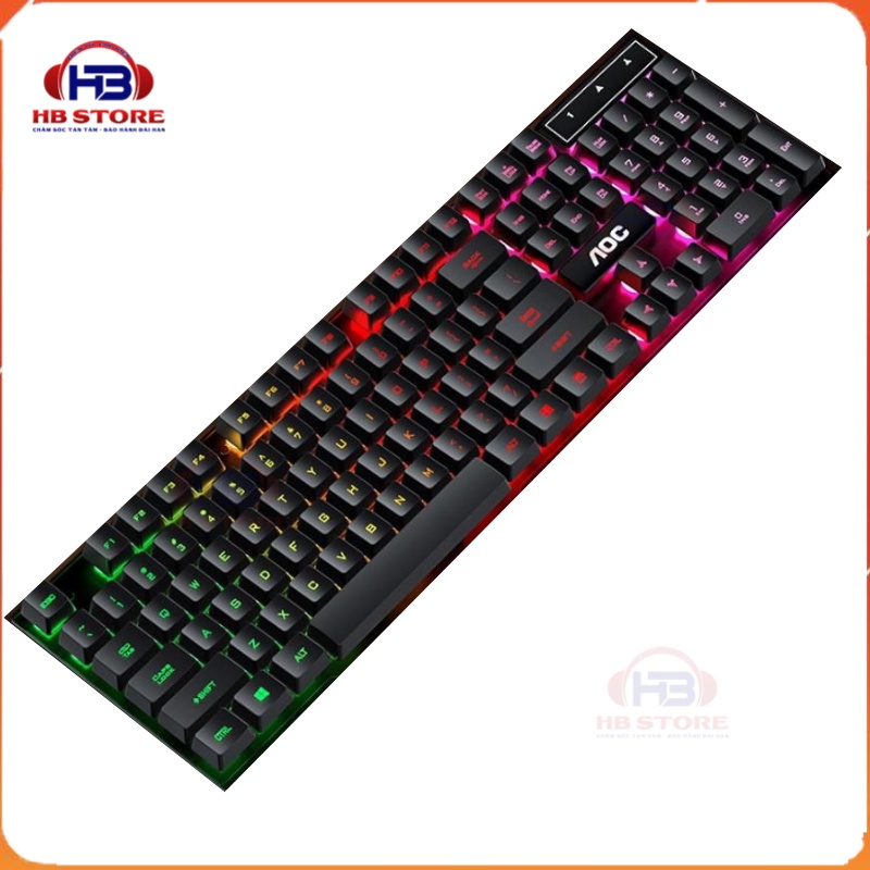 Bàn phím máy tính giả cơ có dây KB121 pro 2021,bàn phím gaming có led full size