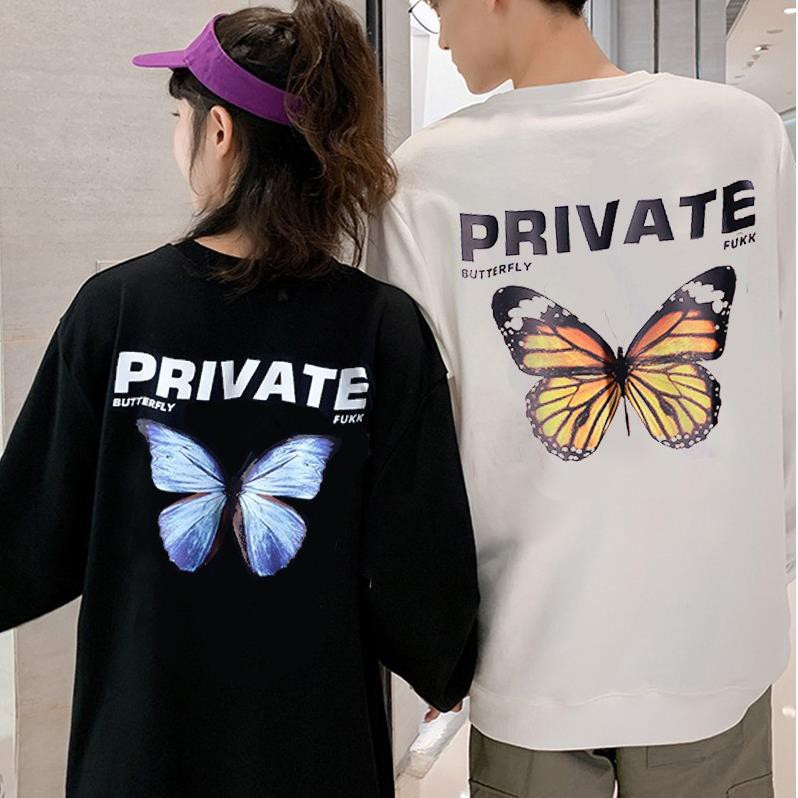 SALE- Áo sweater bướm private nỉ unisex FREESHIP NVH - mẫu siêu HOT