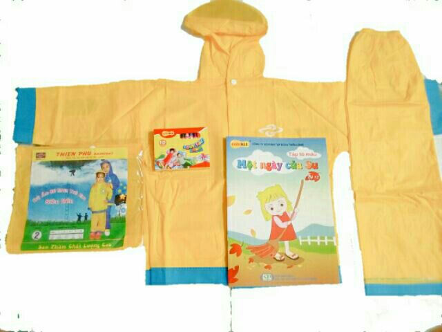 Áo mưa bộ trẻ em