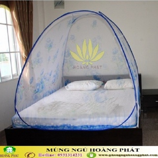 [1 CỬA] Màn chụp tự bung Hoàng Phát, mùng tự bung cao cấp - Cơ sở sản xuất Hoàng Phát