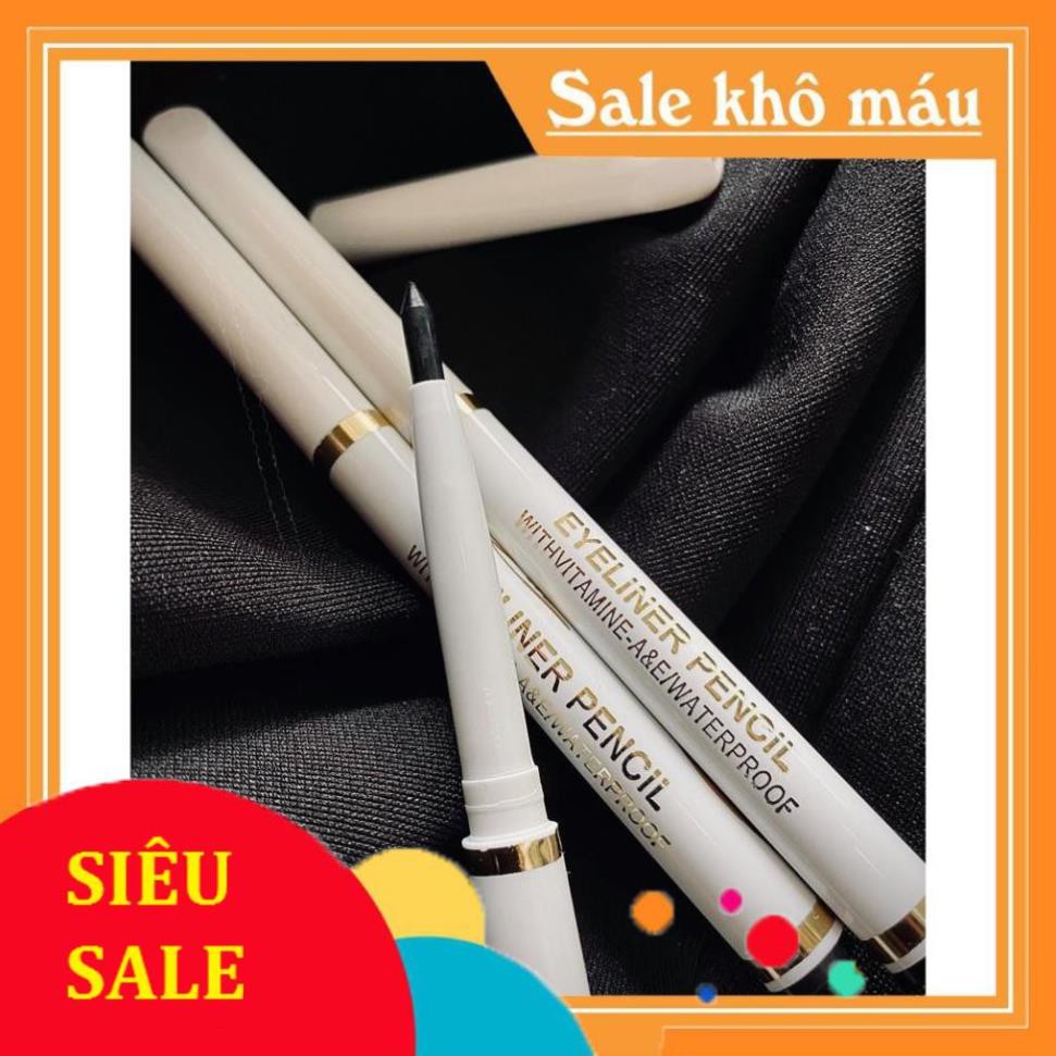 ( Siêu Sỉ Tốt ) Sỉ Lố 12 Cây Kẻ Mắt Sáp Tian Lin Auth Nội Địa Nội Địa Mùi Beauty