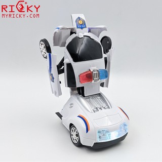 Xe cảnh sát biến hình robot