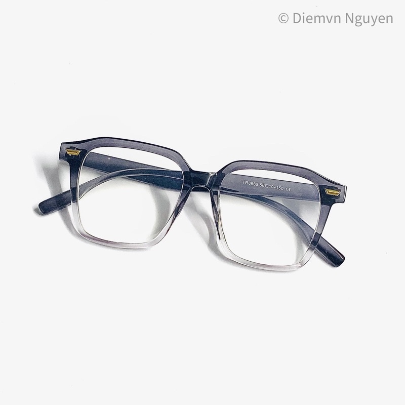 ▫GỌNG KÍNH CẬN THỜI TRANG NHỰA DẺO DÀY DẶN, FORM VUÔNG TO _ NAM NỮ