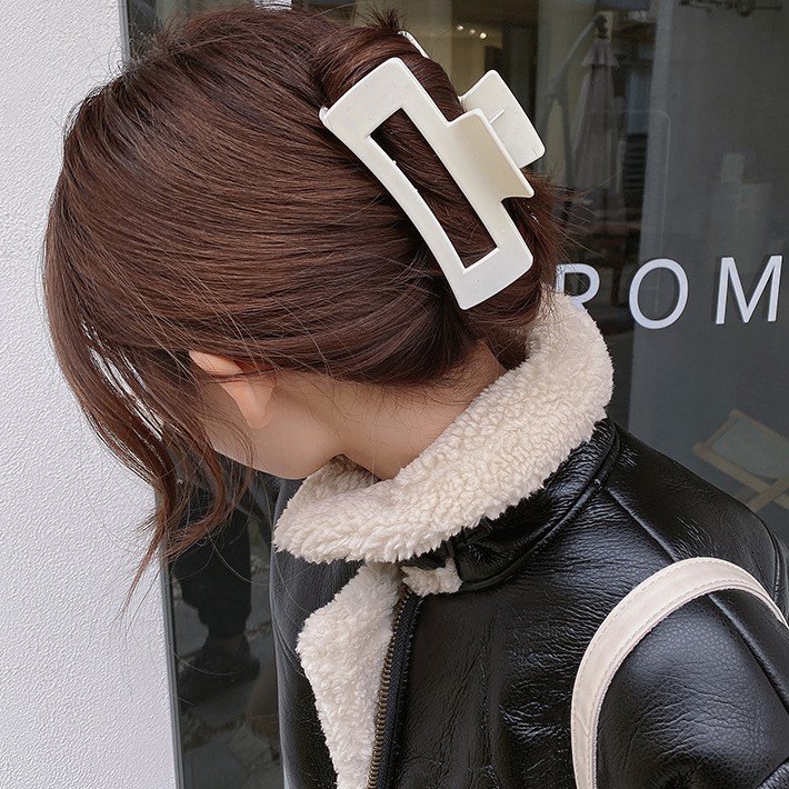 Kẹp Tóc Hình Chữ Nhật Cỡ Lớn Phong Cách Hàn Quốc (Hairclips)