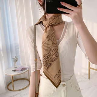 Dây Cột Tóc Ruy Băng Lụa Màu Trơn Phong Cách Retro Cho Nữ