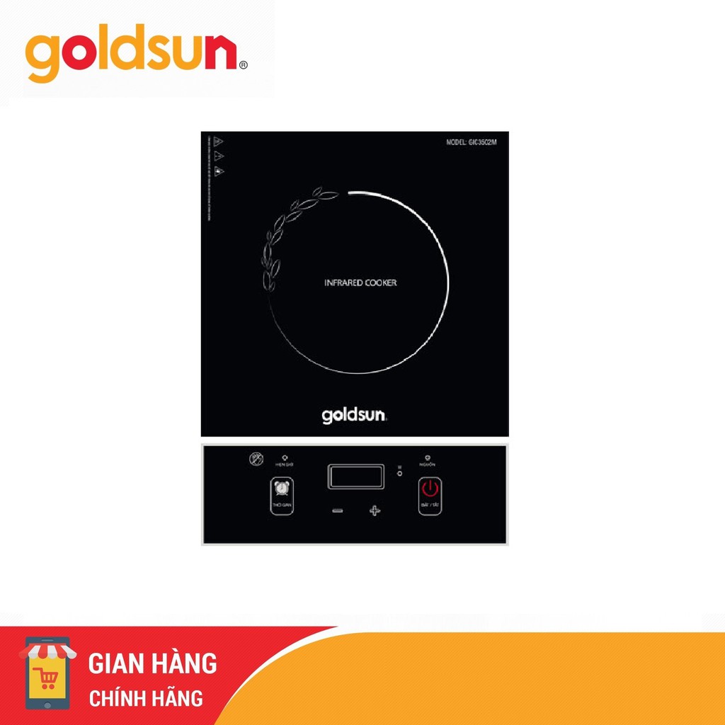 Bếp hồng ngoại Goldsun GIC3502M Bảo hành 12 tháng