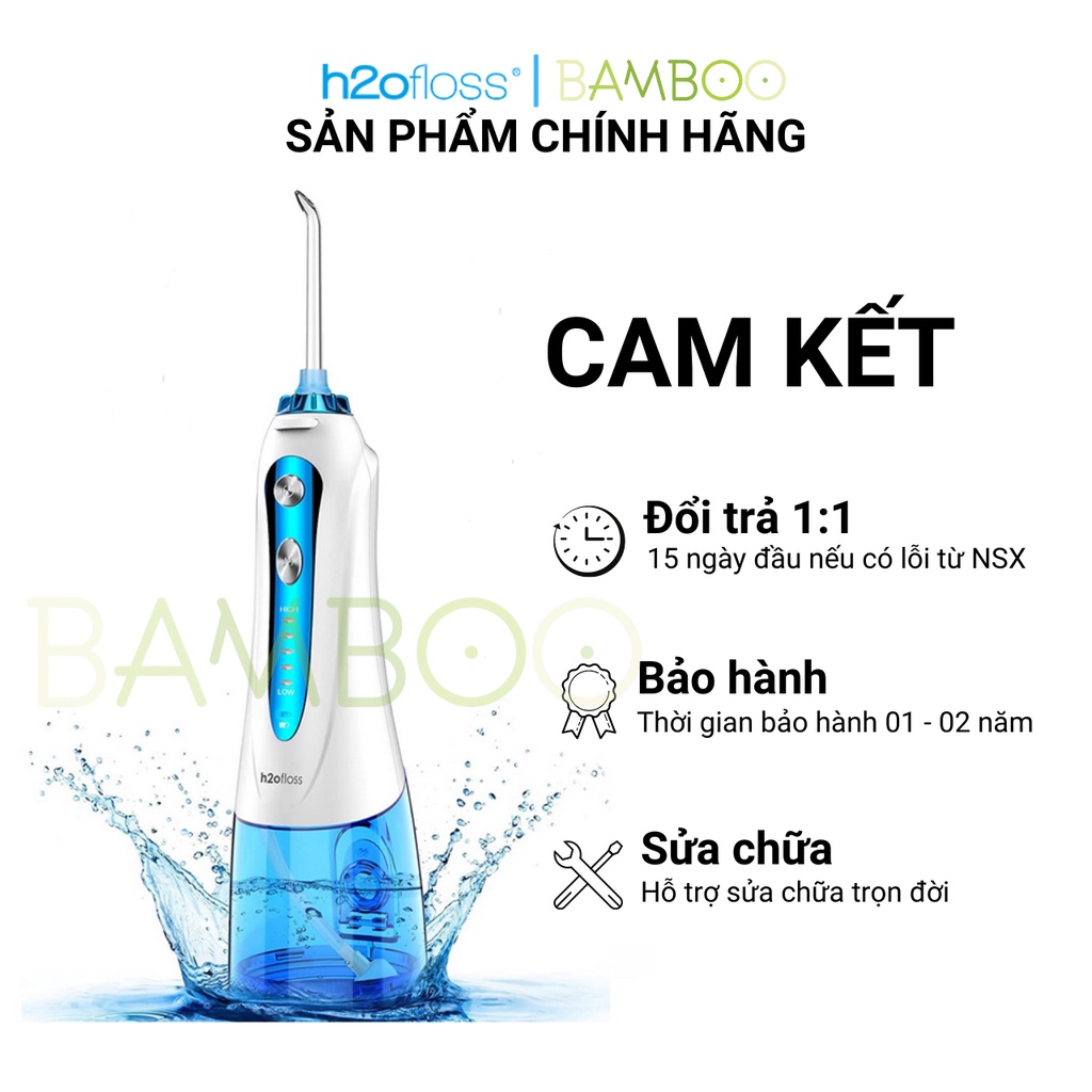 [Mã BMBAU300 giảm 10% đơn 499K] Máy tăm nước, tăm nước h2ofloss HF6, HF6P, HF9P phiên bản 2021