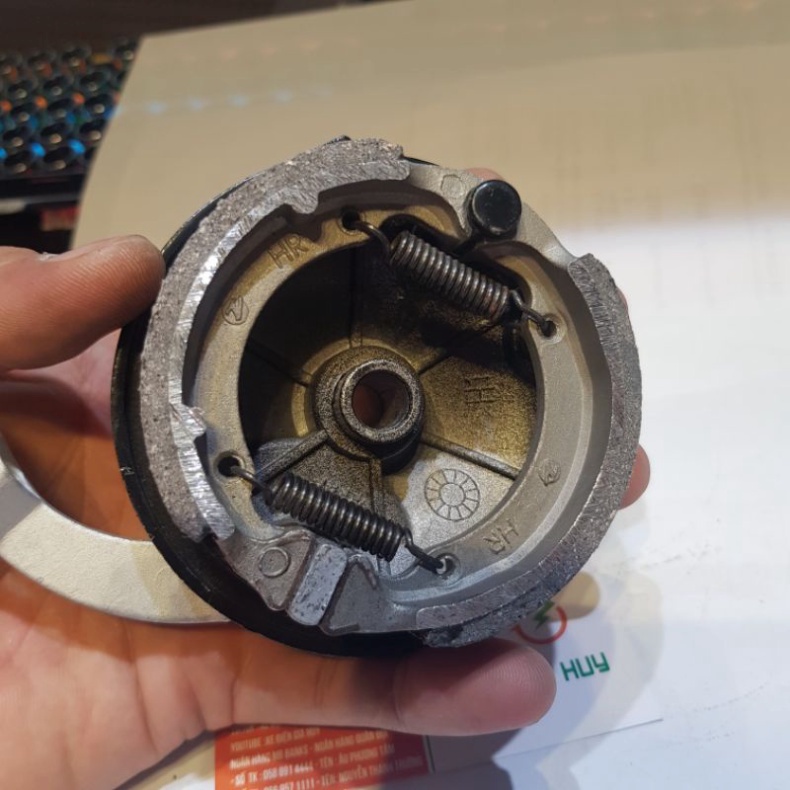 MÁ BỐ THẮNG CĂM ,MÂM TRƯỚC MÁ THẮNG TRƯỚC LỚN 125 XE ĐẠP ĐIỆN XE ĐẠP ĐIỆN GIA HUY