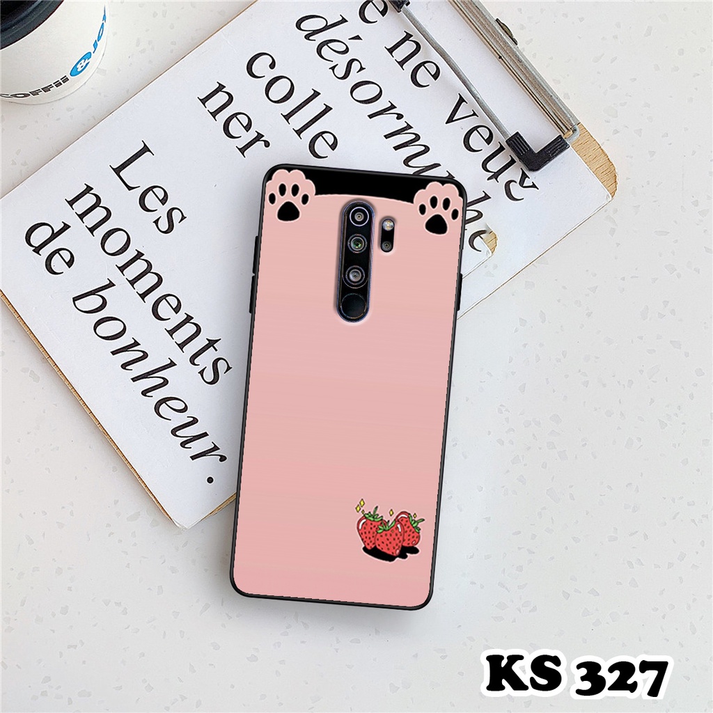 Ốp lưng Xiaomi Redmi Note 8 - Xiaomi Redmi Note 8 Pro - Ốp in hình tai thỏ , lưng nhám viền TPU cao cấp