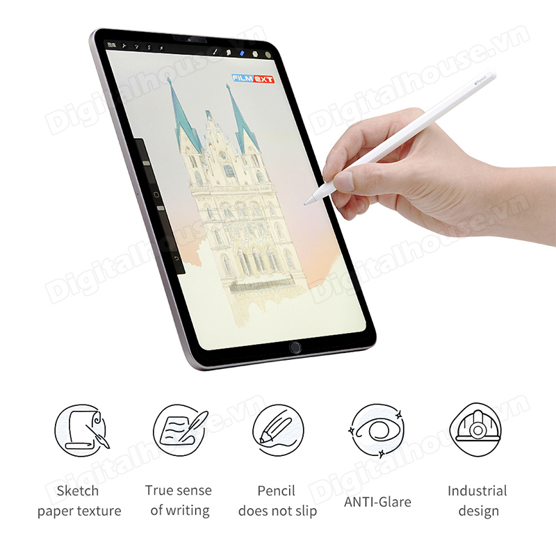 iPad Paperlike 2021 New Film Matt Screen Protector New iPad8 Air4 Anti-Bluray High-quality Film Apple Pencil Special Film