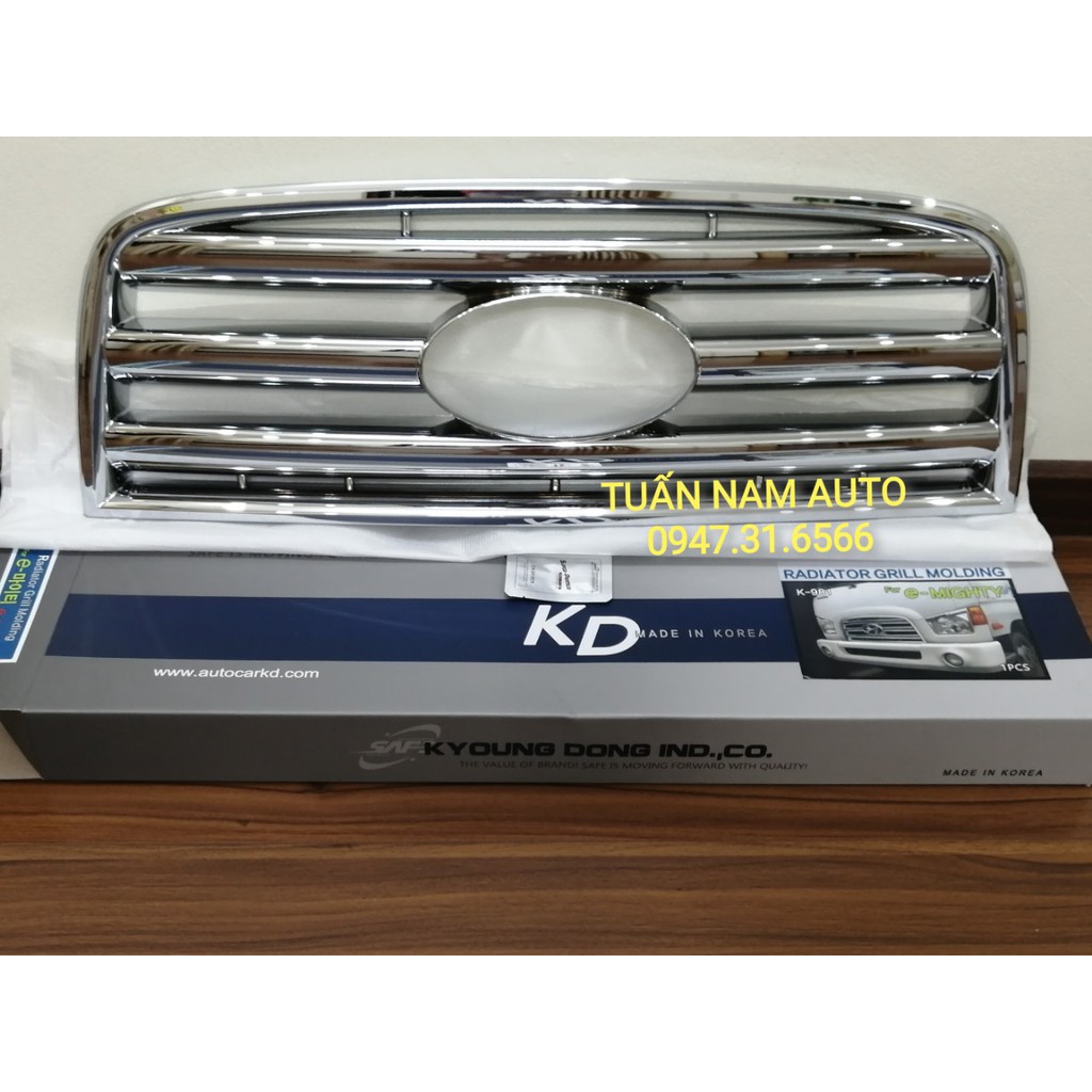 ỐP MẶT GA LĂNG CA LĂNG CRÔM MIGHTY 110S, E-MIGHTY NHẬP (HÀNG KOREA)