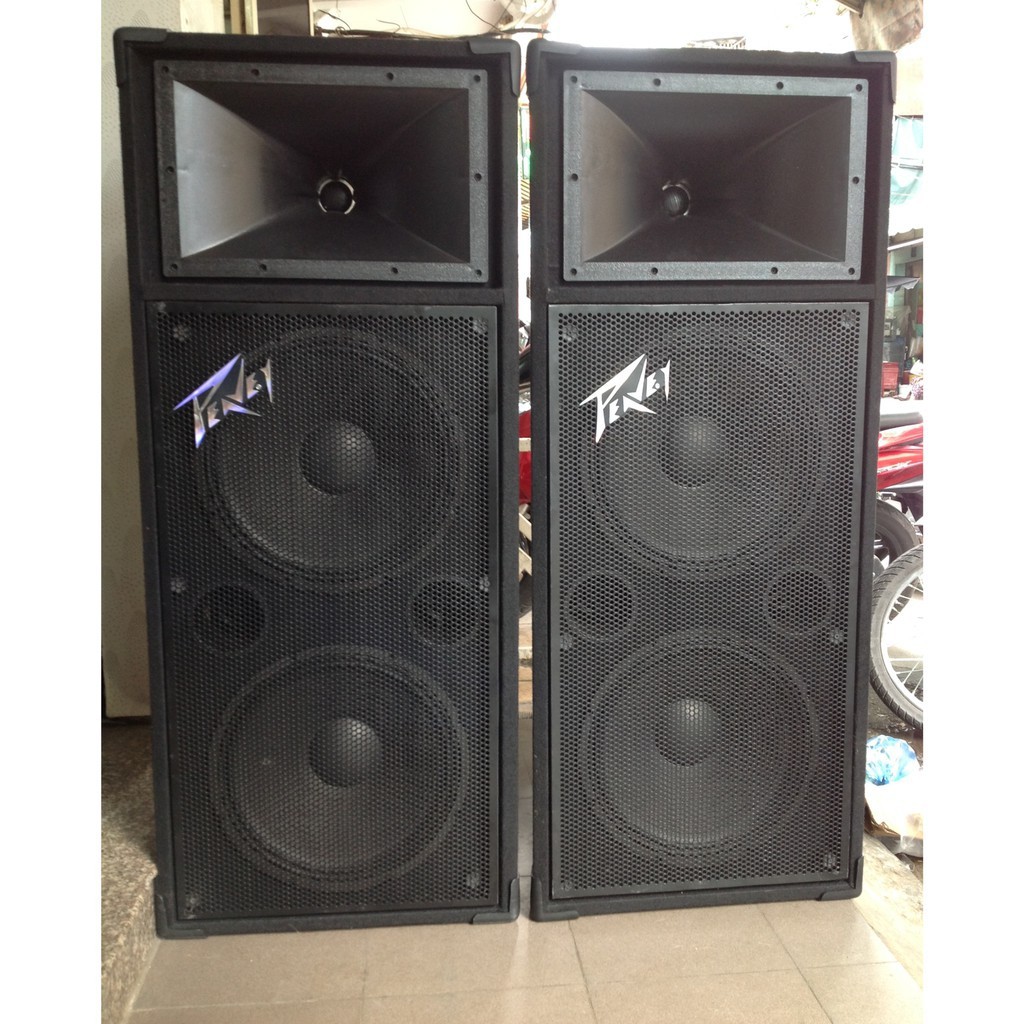1 Cái Loa PENVEY 4 Bass 4TẤC Treb Họng Kèn Đại chơi nhạc sóng, hát Karaoke ngoài trời