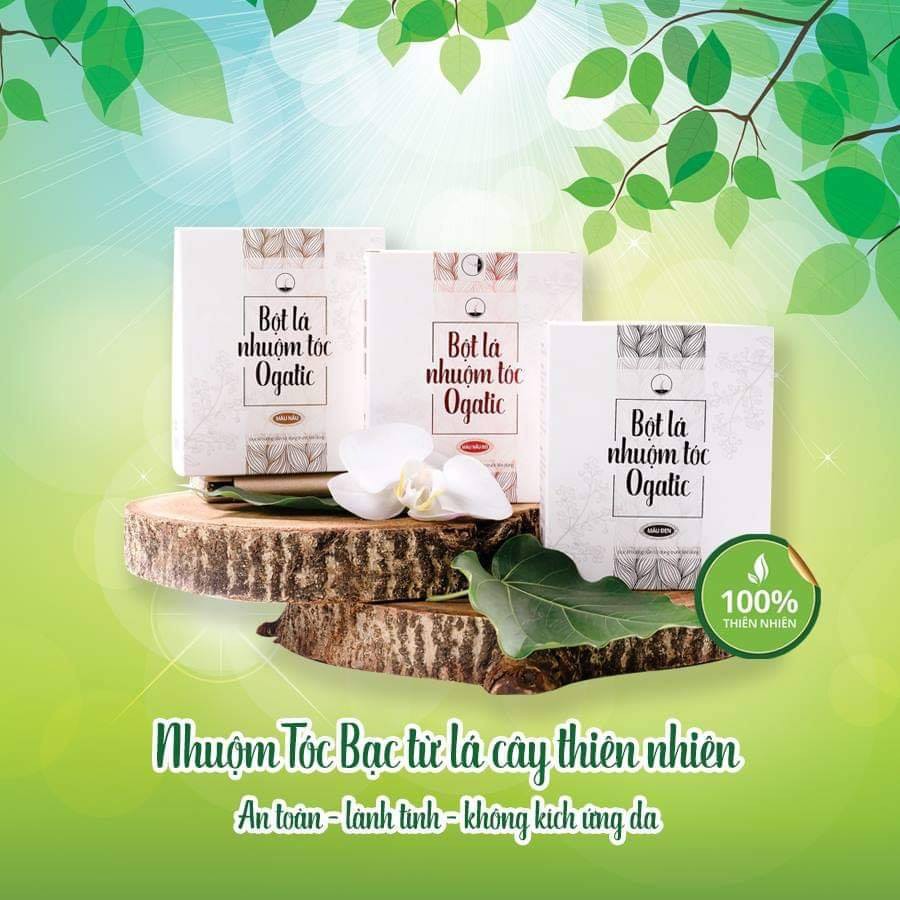 LÁ MÓNG - LÁ CHÀM NHUỘM TÓC OGATIC