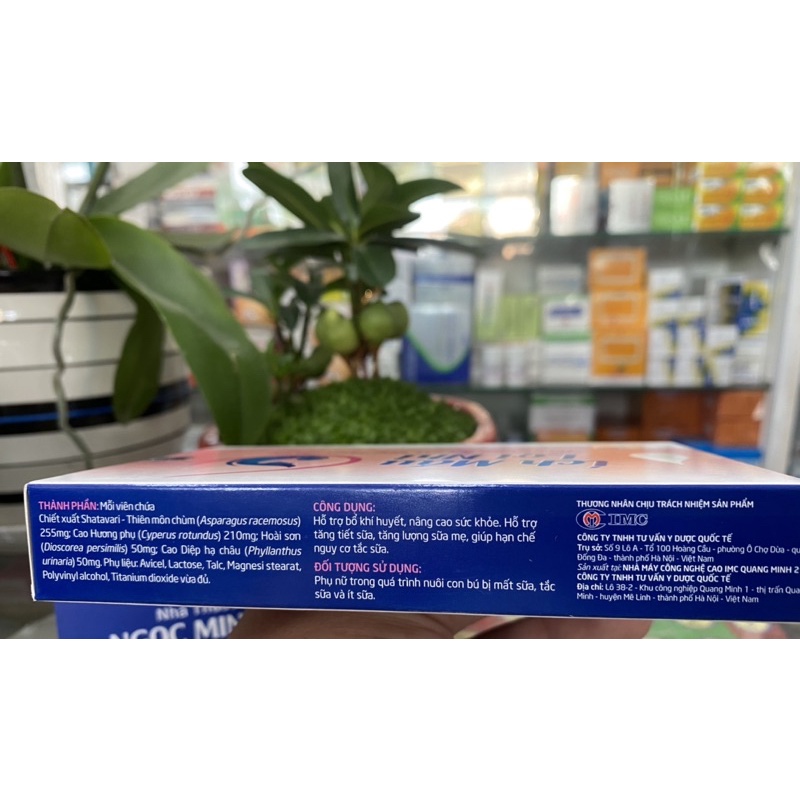 ✅ [Chính Hãng] Ích Mẫu Lợi Nhi hỗ trợ tăng tiết sữa, tăng lượng sữa mẹ.