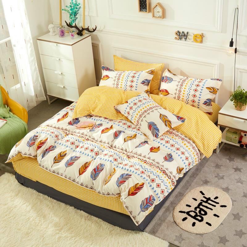 [MẪU CHO BÉ] Trọn Bộ 4 Món Poly Nhập Mẫu LÁ THỔ CẨM (đủ kích thước)