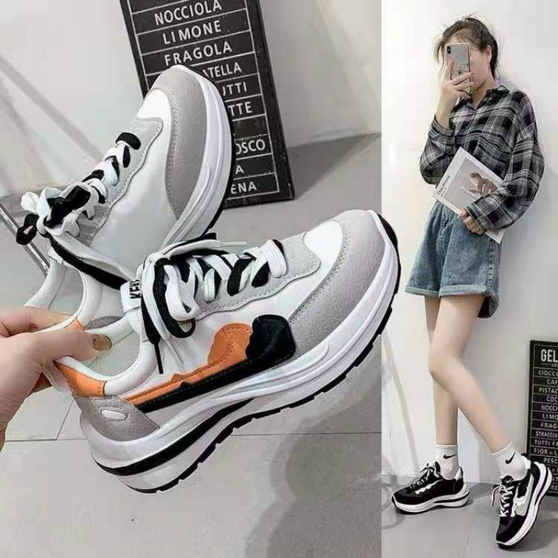 Giày thể thao XÁM VÀ ĐEN