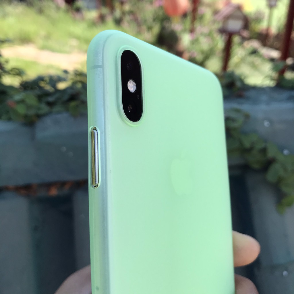 Ốp lưng iphone giấy siêu mỏng chống vân tay điện thoại iphone x xs xr 11 pro max