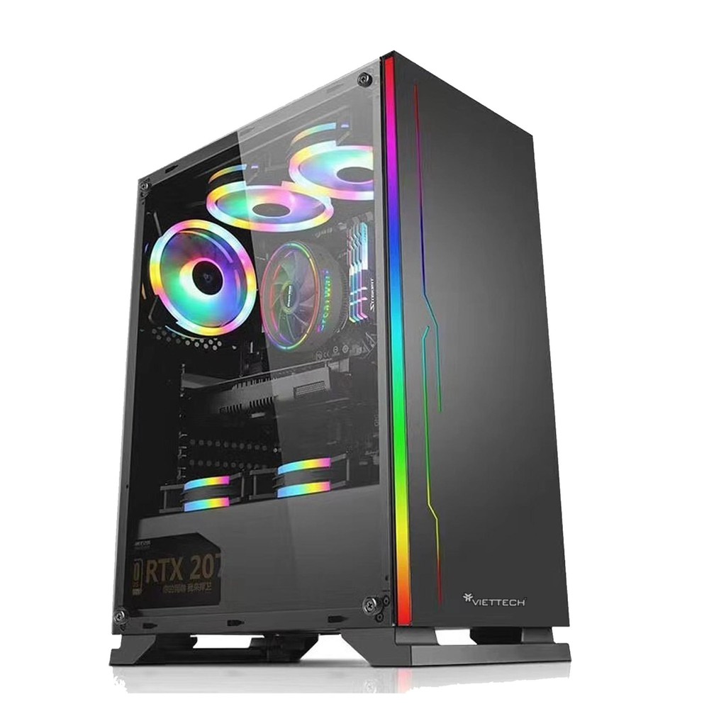 [MÁY MỚI] Máy tính chơi game Intel H110 Core i7. core I5 .core I3 / Ram 8GB DDR4 / VGA1060 / SSD 120G + HDD 250GB