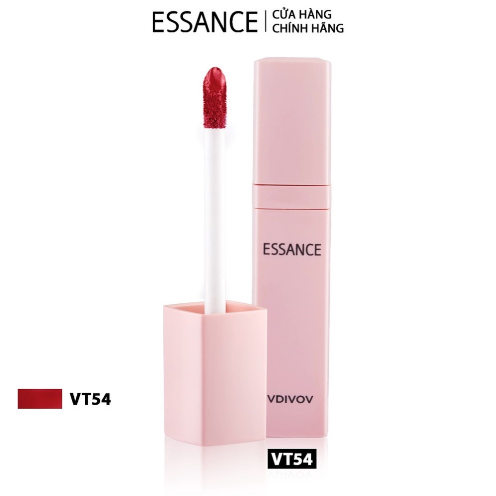 [HB Gift] Combo Son lì lâu trôi Essance Lip Rouge Velvet 3.5g và Son kem mịn mượt chuẩn màu Essance Soft Lip Liquid 3g