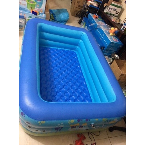 Bể phao bơi 3 tầng đủ kích cỡ cho bé