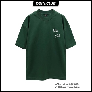 ÁO THUN OVERSIZE ODIN CLUB GREENIE, Áo phông oversize nam nữ, Local Brand ODIN CLUB