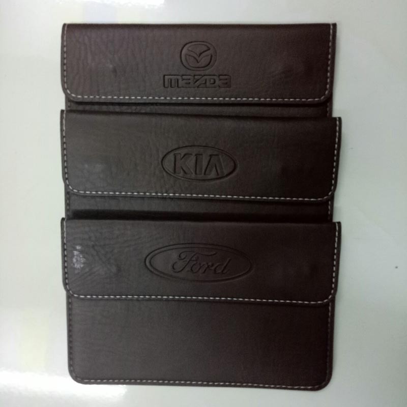 Ví da đựng cà vẹt, đăng kiểm xe ô tô