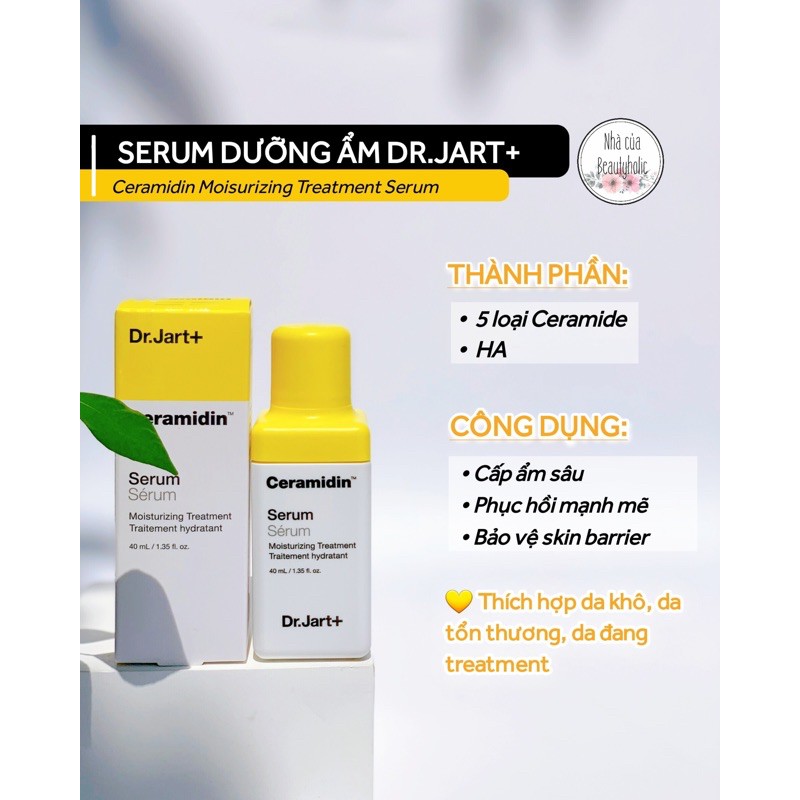 Tinh chất dưỡng ẩm phục hồi DR.JART+ CERAMIDIN SERUM 40ml