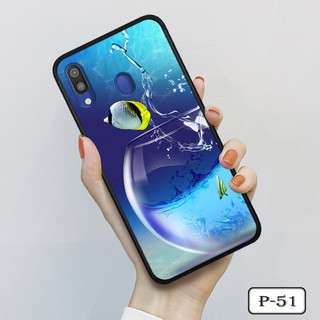 Ốp lưng kính Samsung A20/ A30- hình 3D