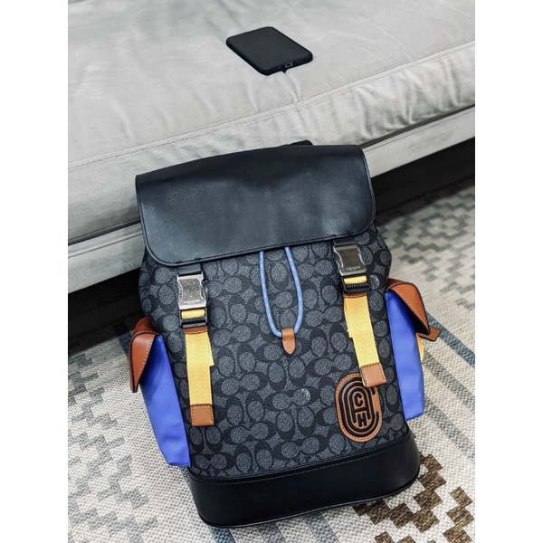 Ba lô C0ach Backpack men da bò cao cấp