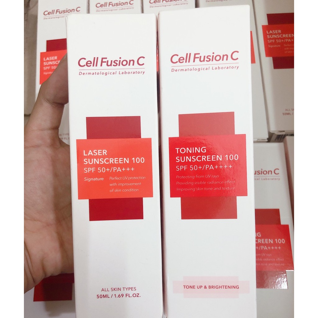 Kem Chống Nắng Cell Fusion C SPF50+ PA+++ 10ml mẫu mới nhất