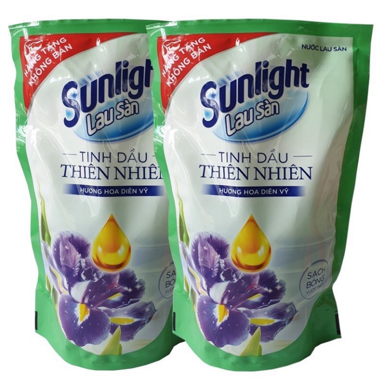 Nước Lau Sàn Sunlight Hương Hoa Diên Vỹ, Chanh Xả 700ml, Hàng Tặng Chính Hãng, Hương Thơm Nhẹ Nhàng, Giao Ngẫu Nhiên
