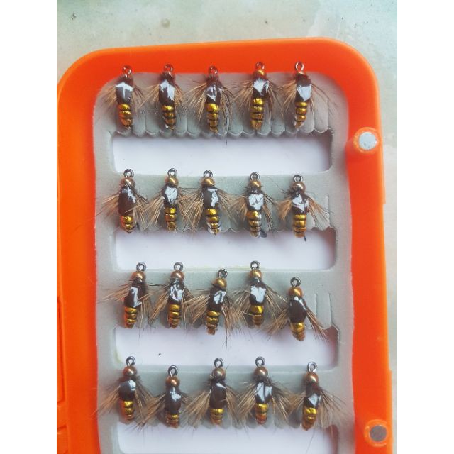 Cần câu cá ❤️FREE SHIP❤️ Mồi giả ong,  ruồi 3D  chuyên câu lure siêu nhậy ,đảm bảo rẻ nhất