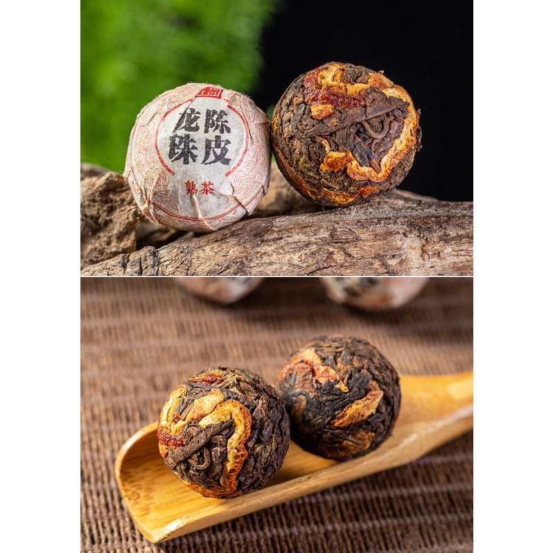 Trà Phổ Nhĩ Quýt Vân Nam (Đóng túi 06 viên khoảng 50 gram)