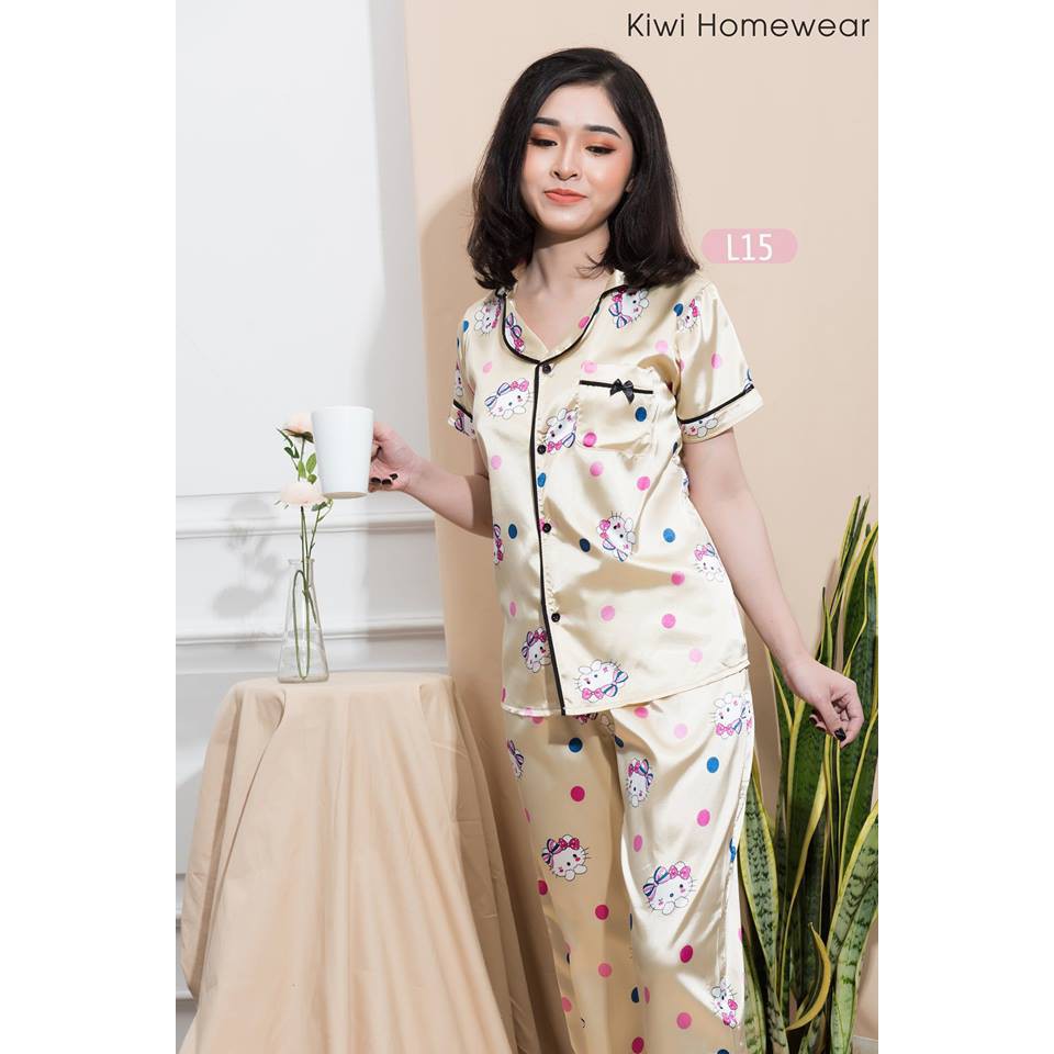 Áo lụa satin cao cấp