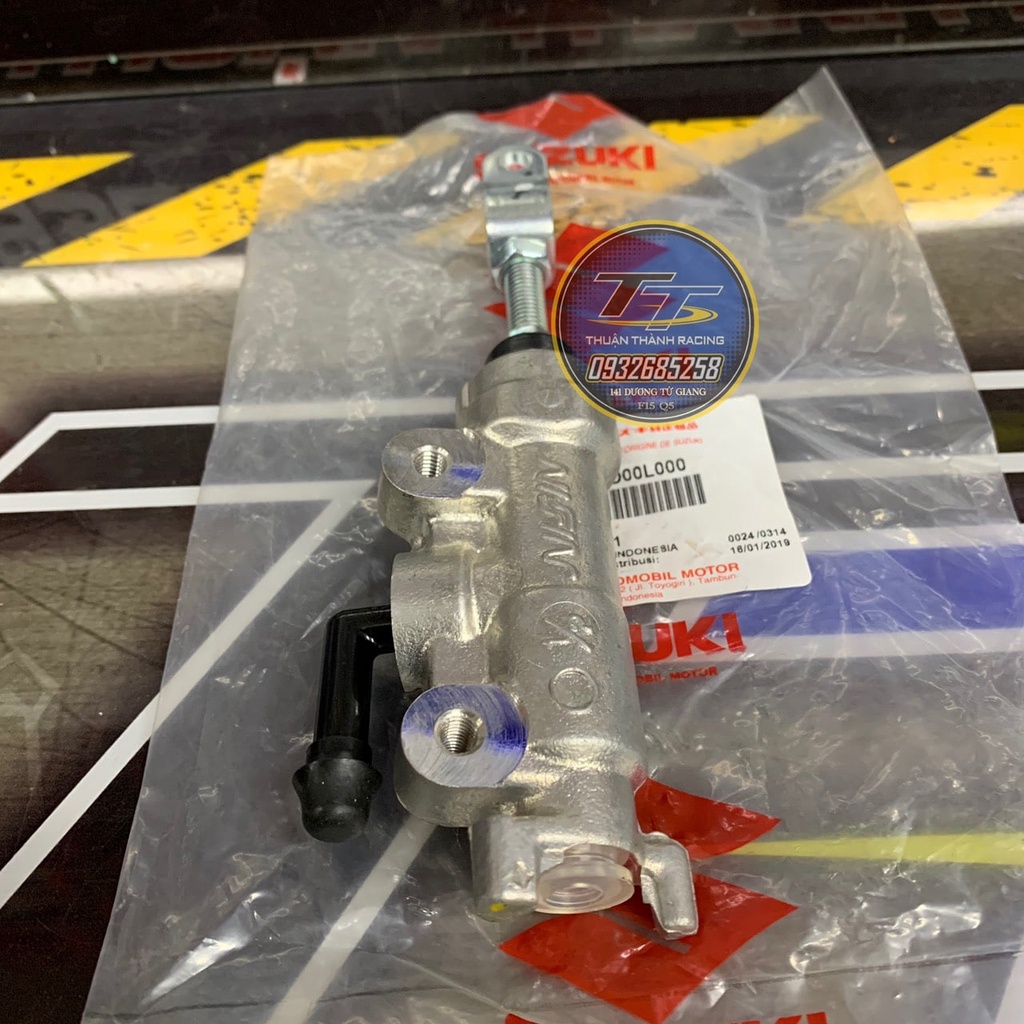 Bơm đạp/Pen đạp sau sport zin hãng /Xipo/Satria/RGX/RGV120